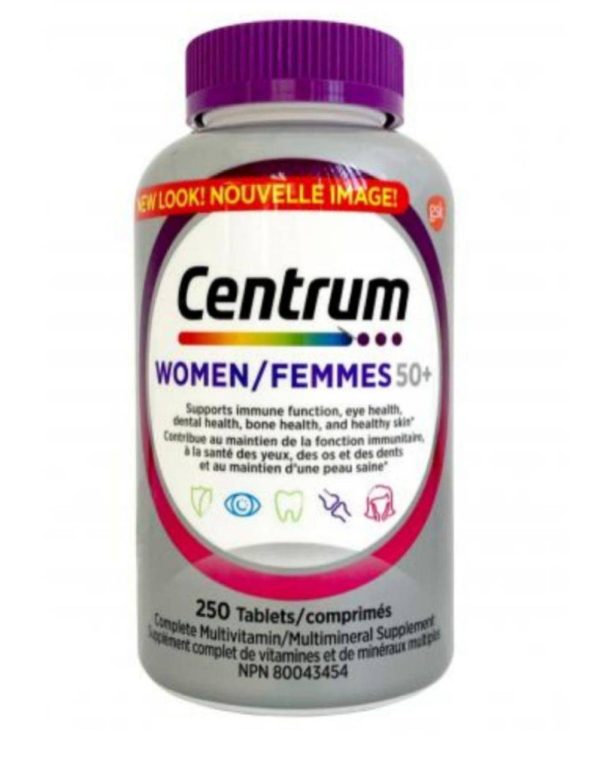 مولتی ویتامین زنانه سنتروم سیلور