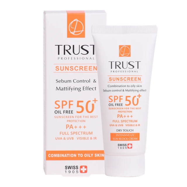 کرم ضد آفتاب فاقد چربی بیرنگ مختلط و چرب | +++PA | spf50 | UVA | UVB | آفتاب سوختگی | تراست | روتین پوست چرب | روتین پوست مختلط | روتین پوستی | ضد آفتاب | ضد آفتاب فاقد چربی | فاقد پارابن | فاقد چربی | کرم ضد آفتاب رنگی | لک پیری | نیاسینامید